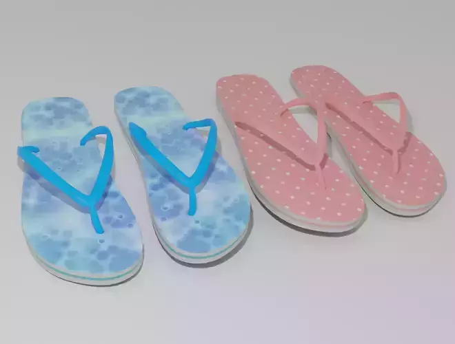 FLIP FLOP 3D model