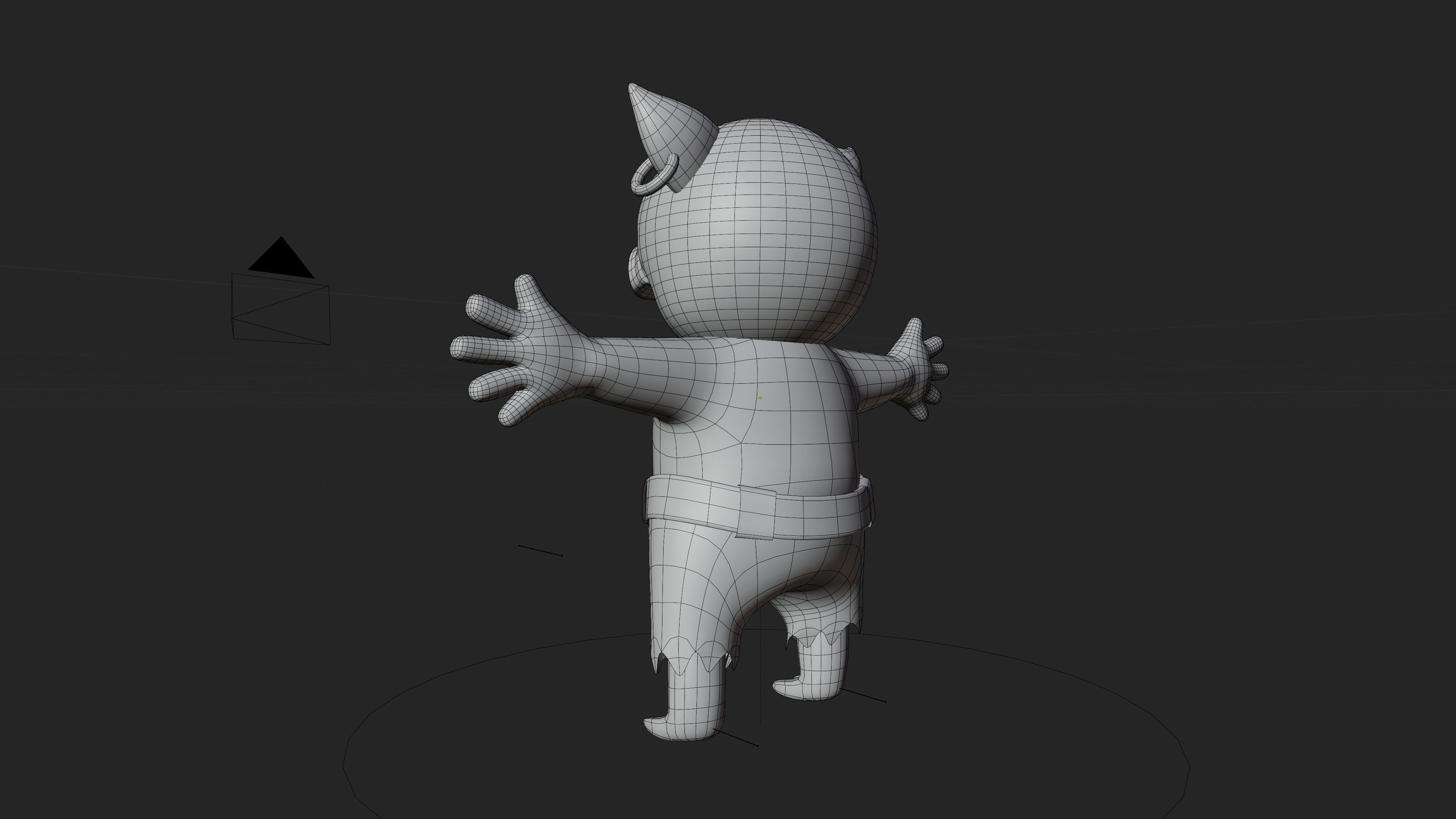 Boxer Pig  Low-poly 3D model_18