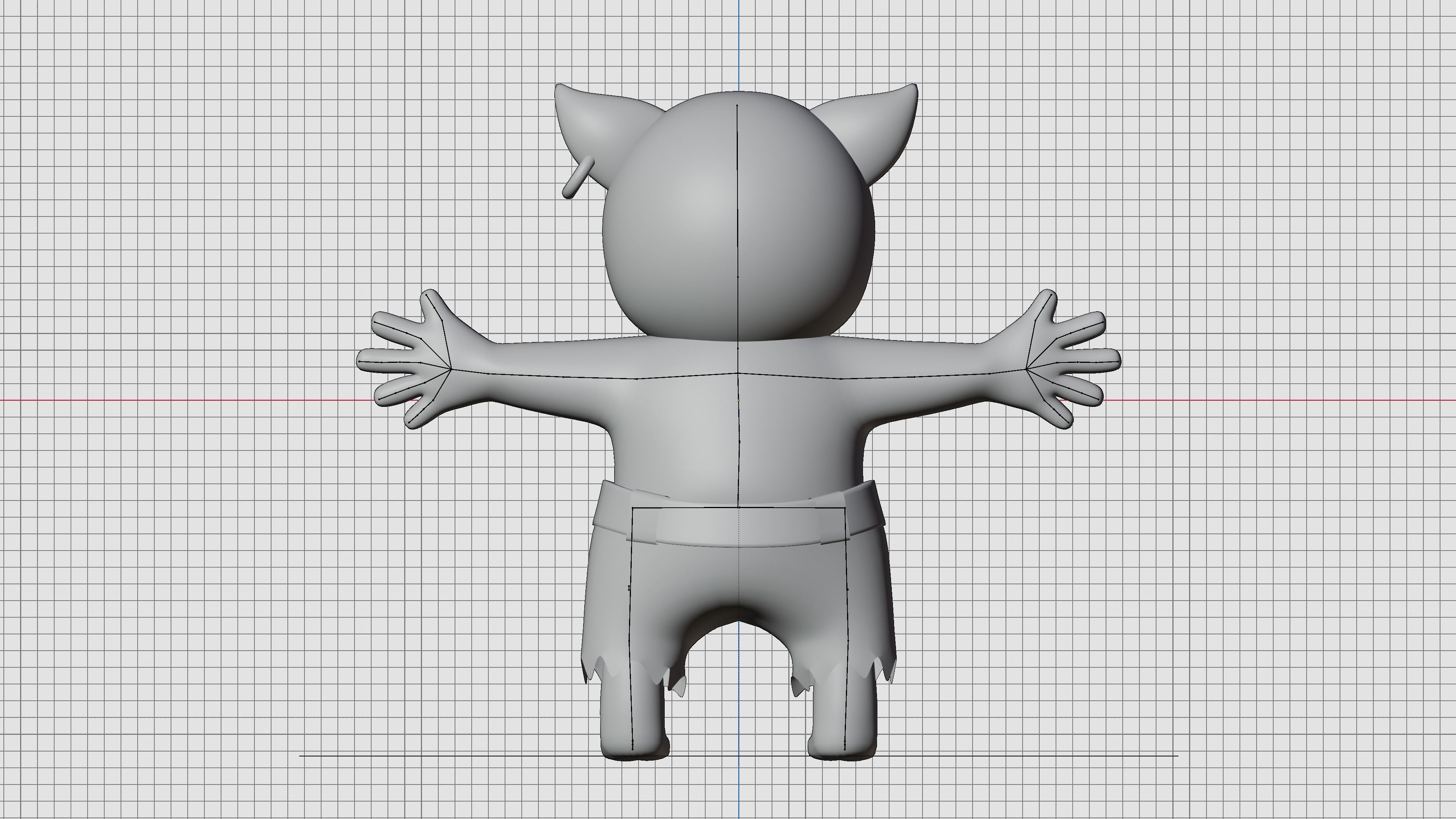 Boxer Pig  Low-poly 3D model_13