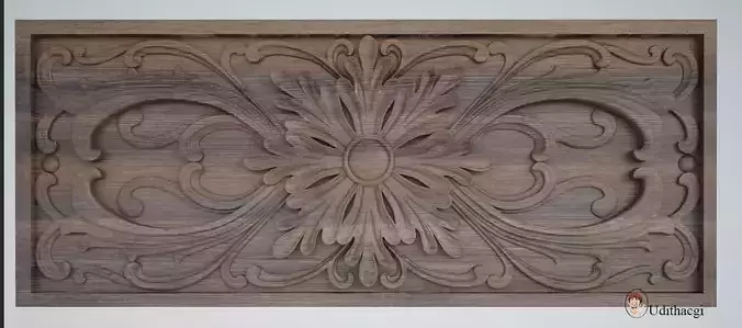 Wood carving Free 3D model