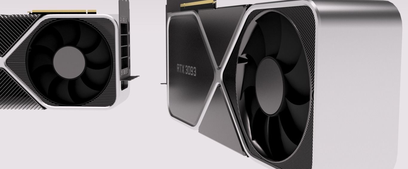 RTX 3090 TI Gforce 3D model_6