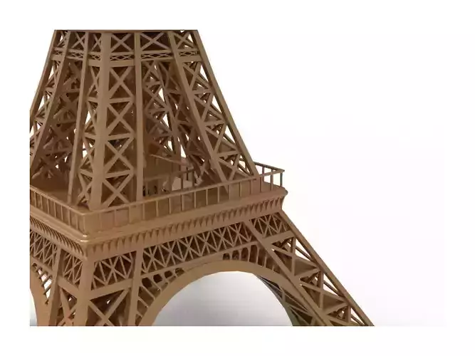 Eiffel Tower for 3D Printing 3D print model