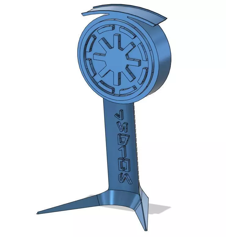 Headphone stand Star Wars 3D print model