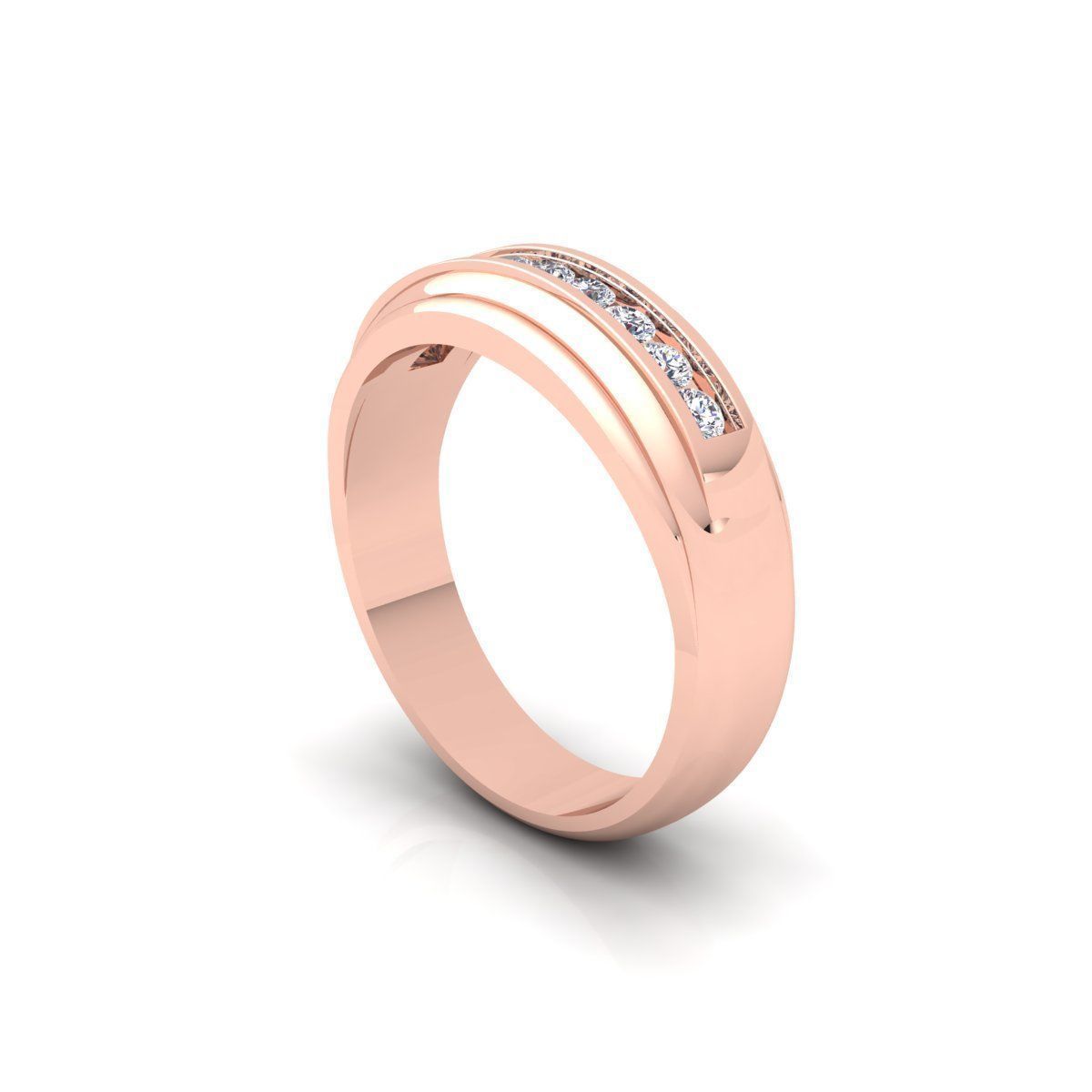 Mens Ring 3d Model 3D print model_8