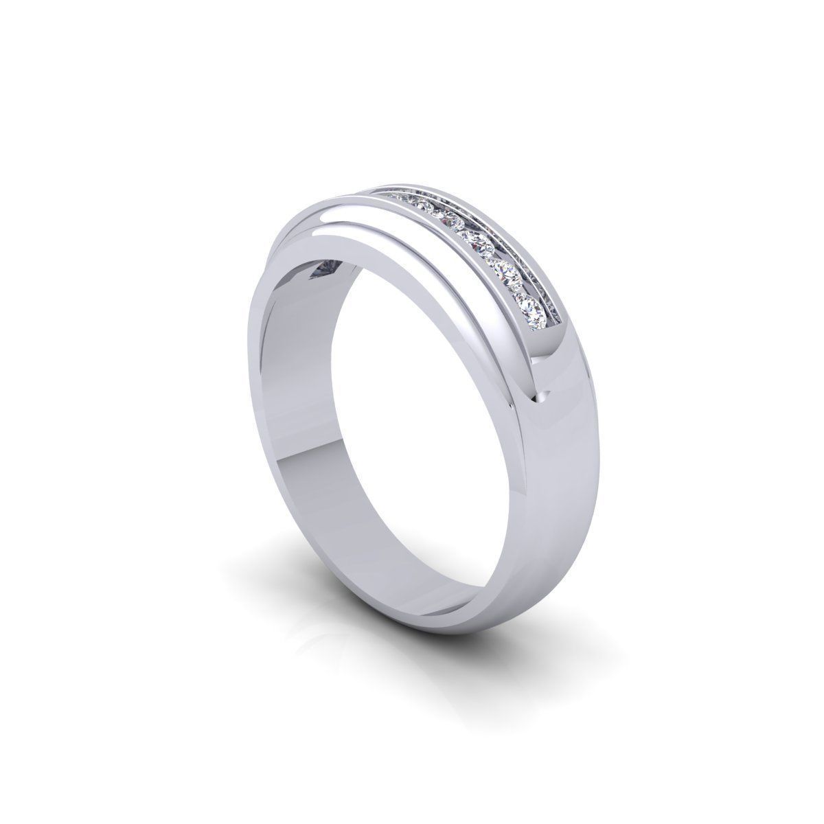 Mens Ring 3d Model 3D print model_9
