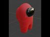 Among us game character  3D print model_1