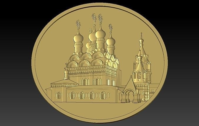 Holy Trinity Cathedral 3D print model