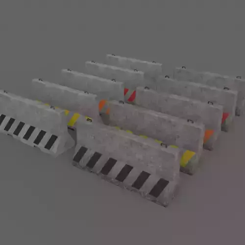 PBR Concrete Barrier V4