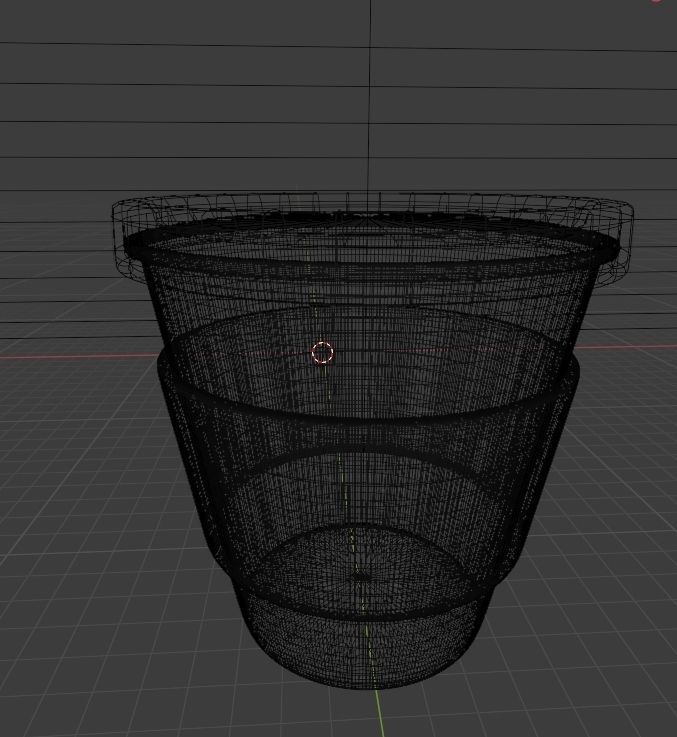 Cofee travel cup Low-poly 3D model_2