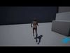 Zombie Average Low-poly 3D model_1