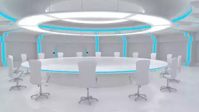 Sci Fi Meeting Room