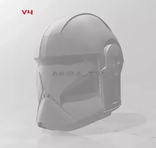 Star Wars Clone Pilot AOTC Phase 1 Trooper Helmet 3D print model