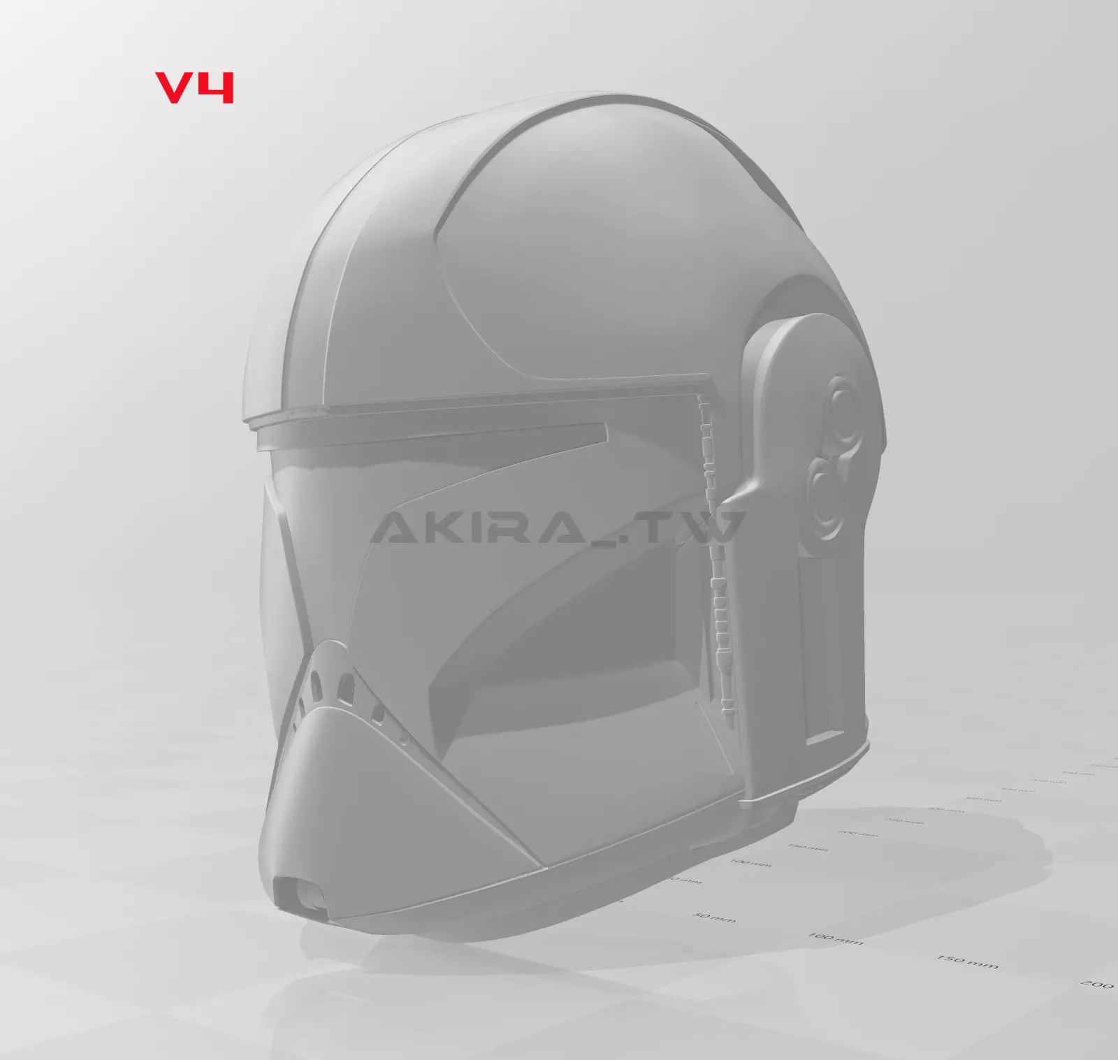 Star Wars Clone Pilot AOTC Phase 1 Trooper Helmet 3D print model_0