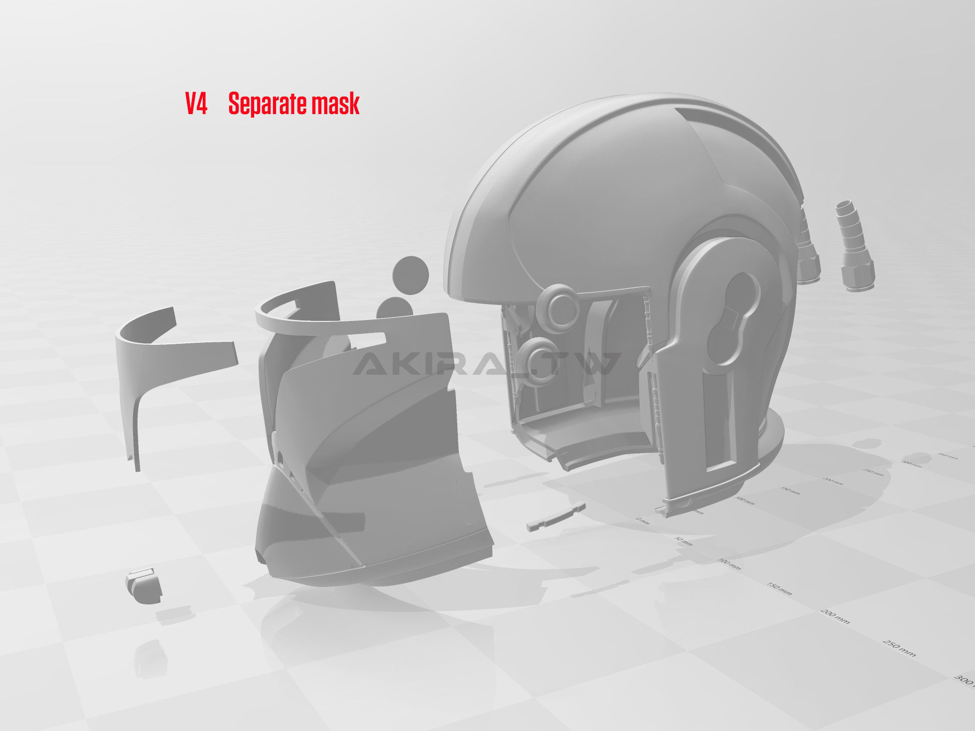 Star Wars Clone Pilot AOTC Phase 1 Trooper Helmet 3D print model_1