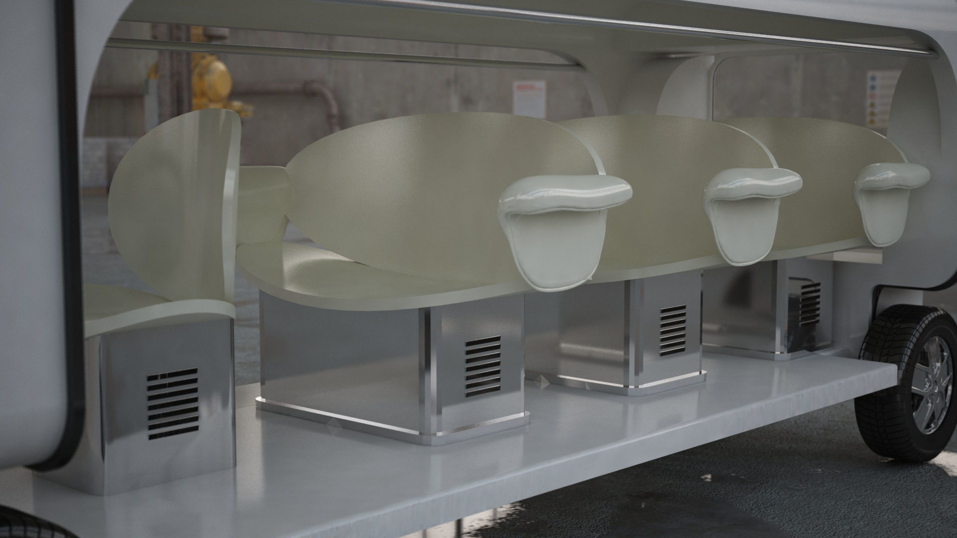 Electronic Bus Concept 3D model_1