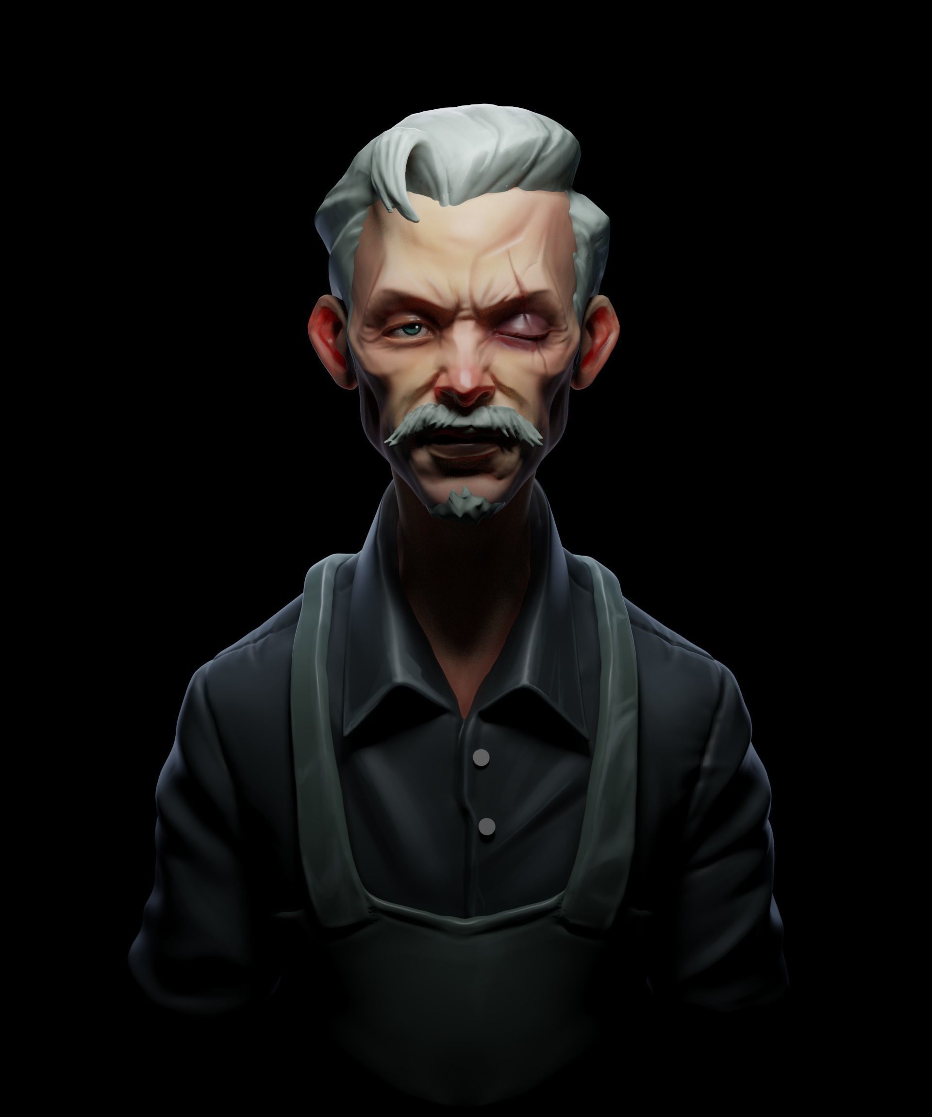 Butcher -   Free 3D print model_1