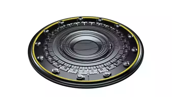 Sci-Fi Platform Cyberpunk Laboratory 