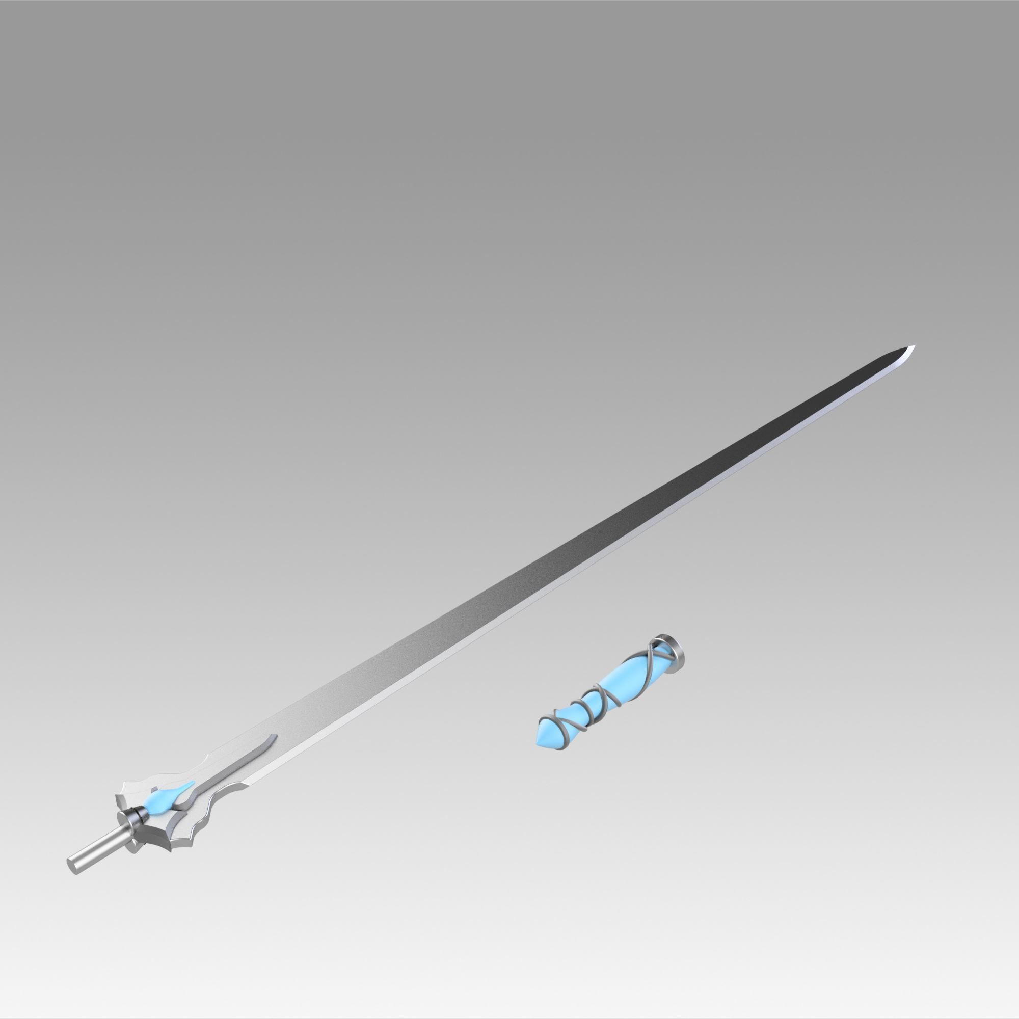 Sword Art Online ALfheim Online Notre Dame props 3D print model_9