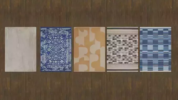 IKEA 5 Basic carpets