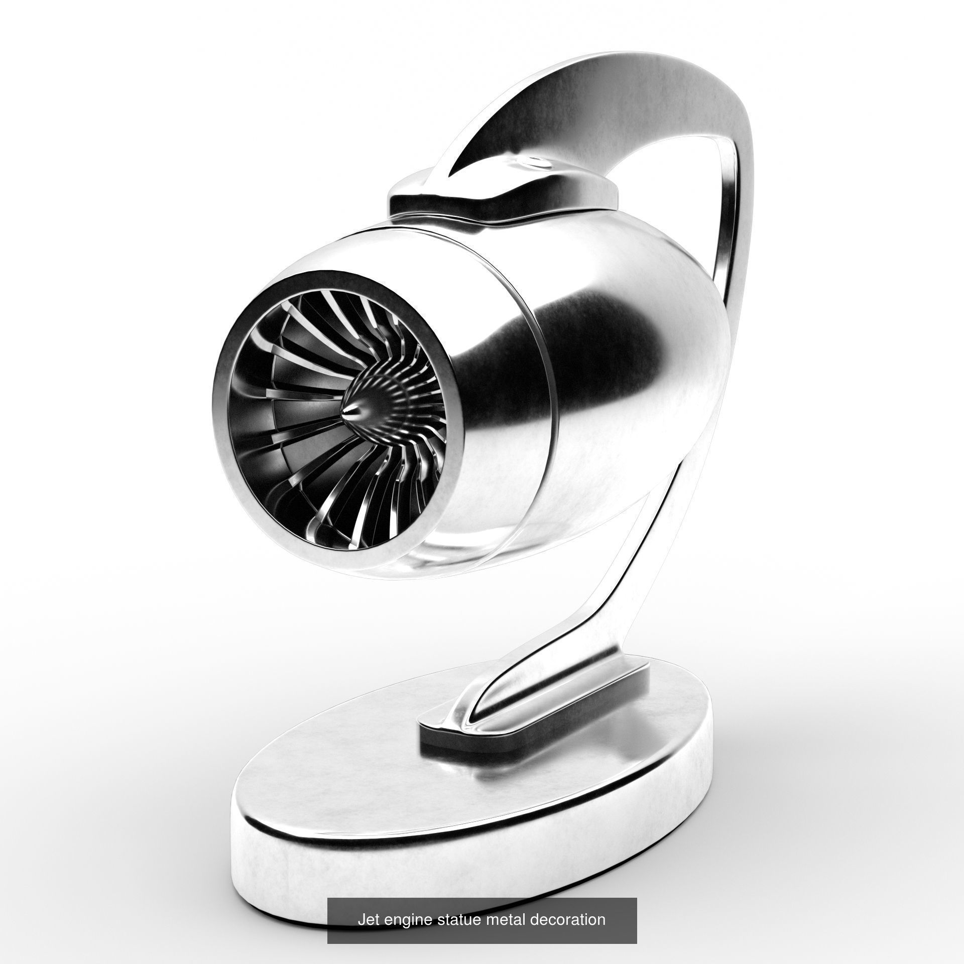 Interior decoration  - 4 models 3D Model Collection_4