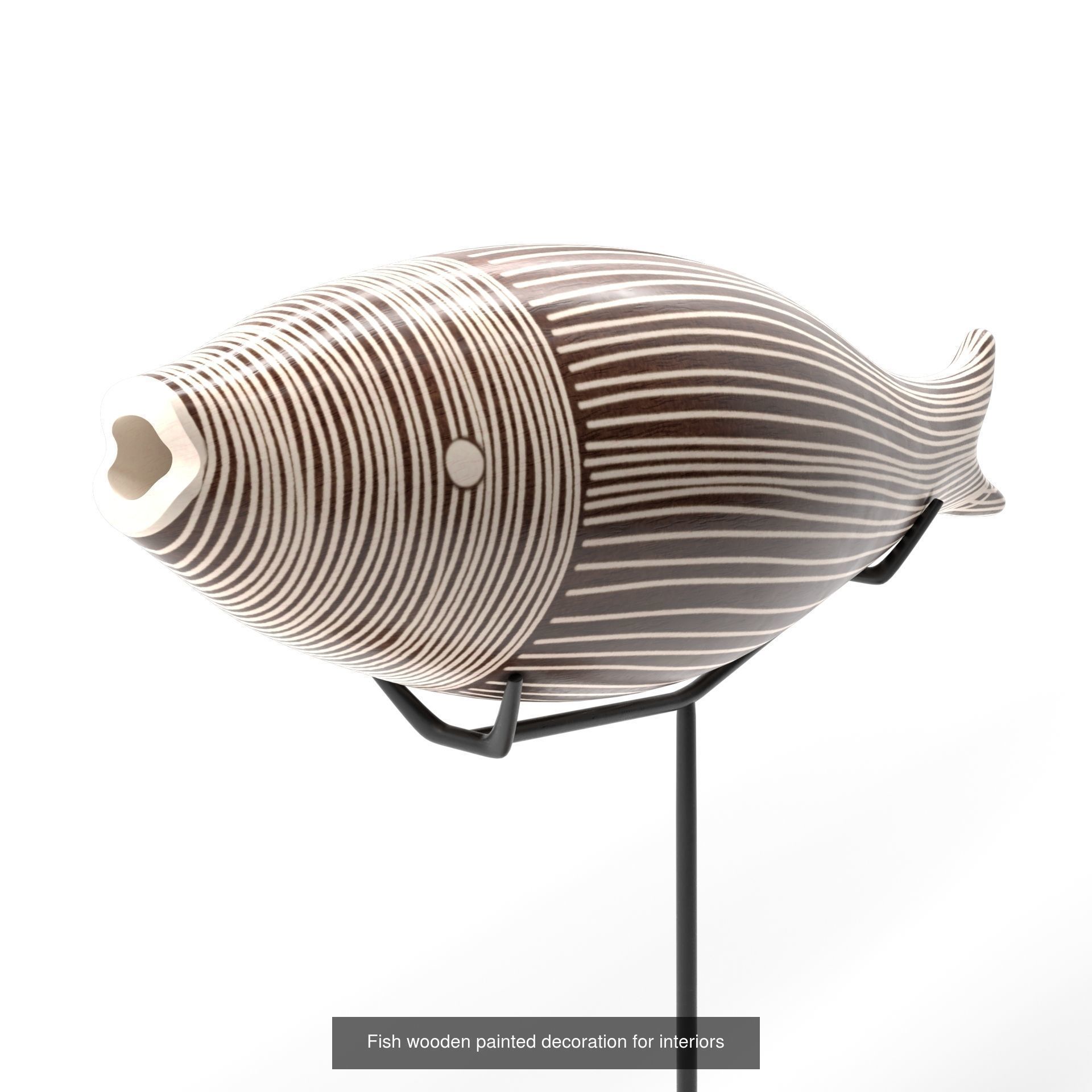 Interior decoration  - 4 models 3D Model Collection_5