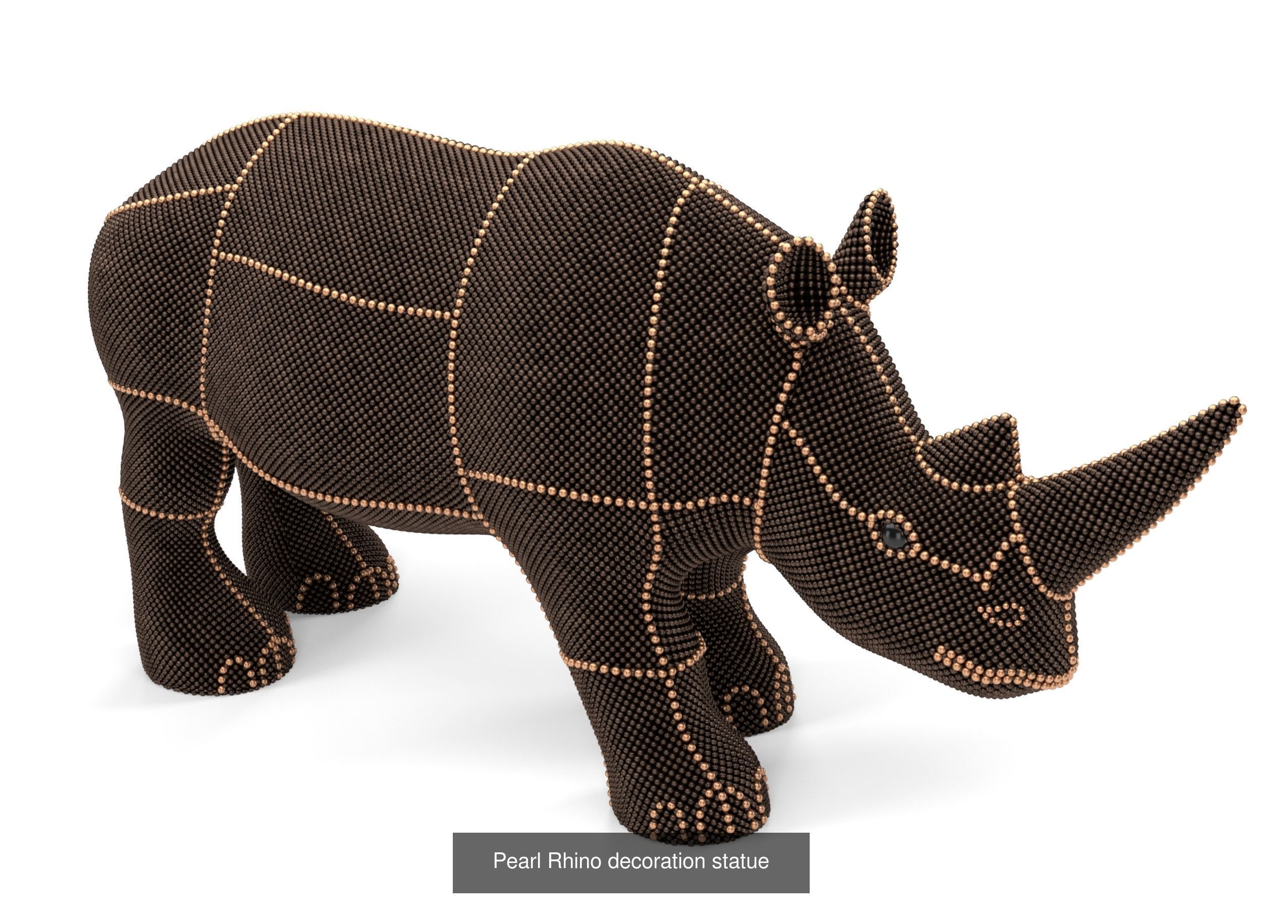 Interior decoration  - 4 models 3D Model Collection_3