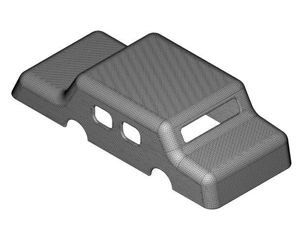 Kids Engineering Car Body 3D print model_4