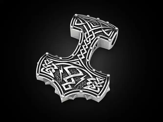 Hammer Torah pendant amulet 2