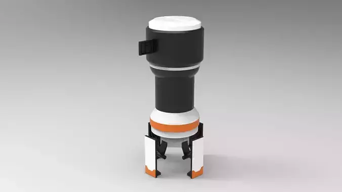 Sci-Fi Prop Low-poly 3D model