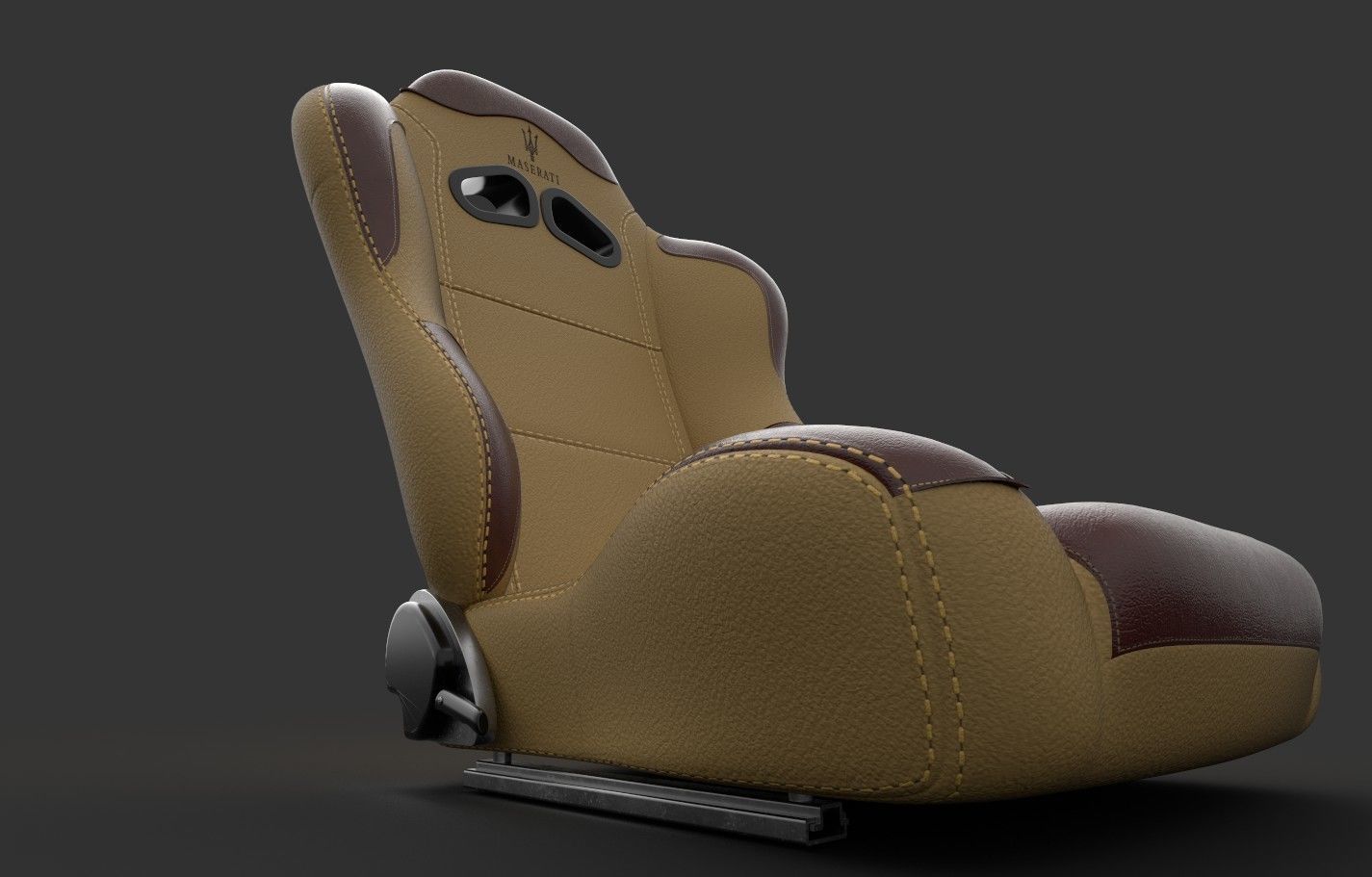 car chair Free 3D model_6