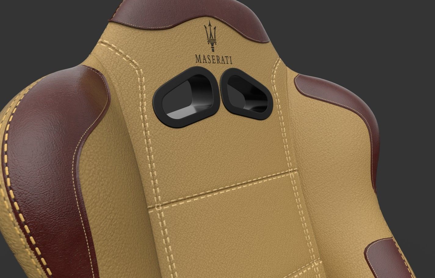 car chair Free 3D model_3