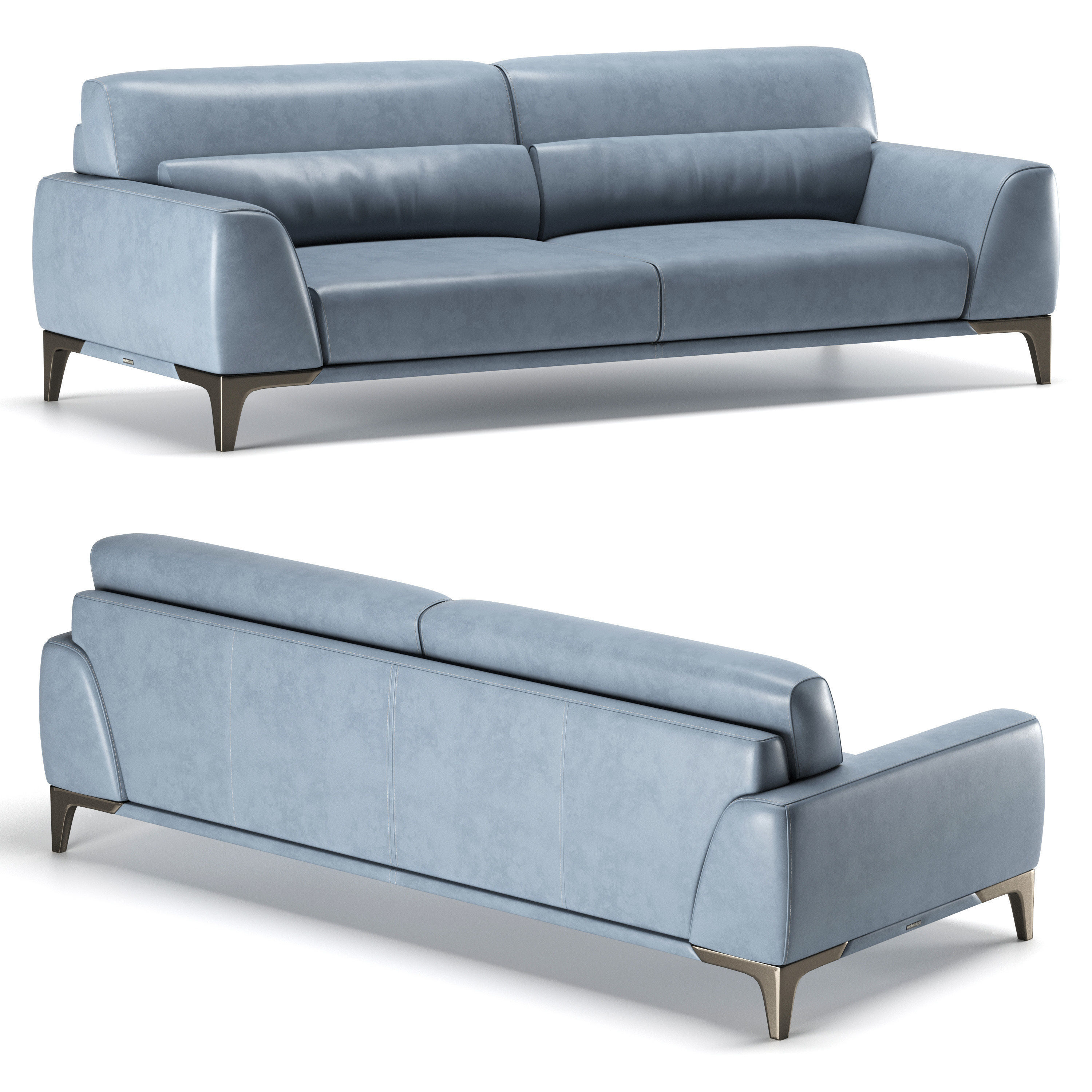 Gambit sofa by Roche Bobois Paris 3D model_1