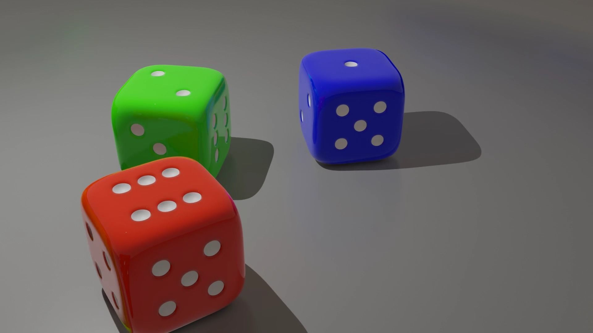 Dice in evee Free low-poly 3D model_5