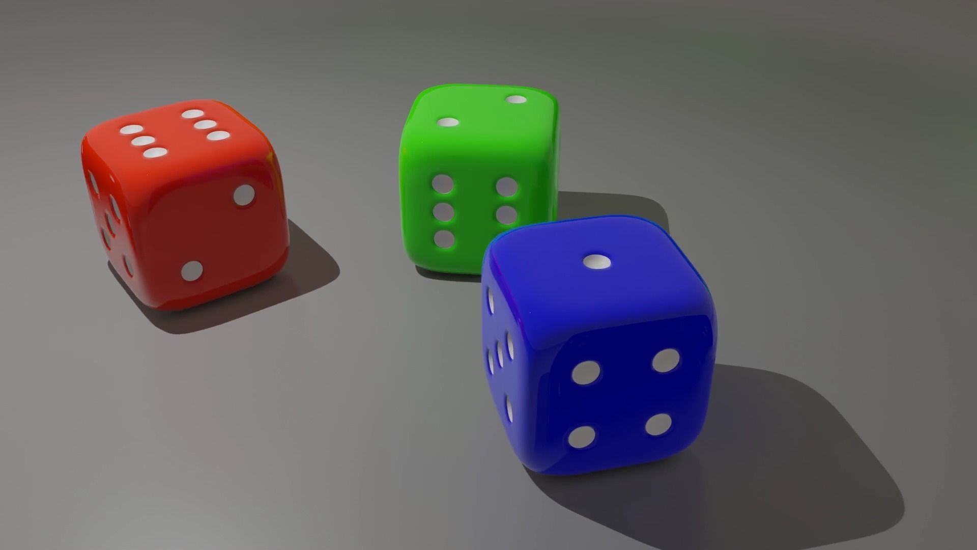 Dice in evee Free low-poly 3D model_4