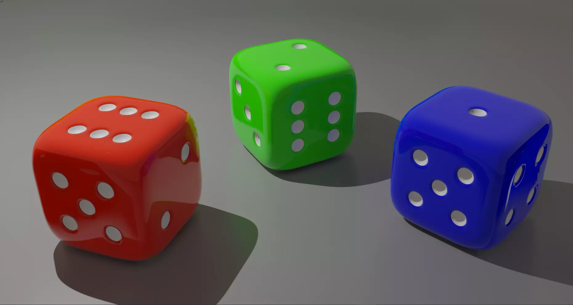 Dice in evee Free low-poly 3D model_0