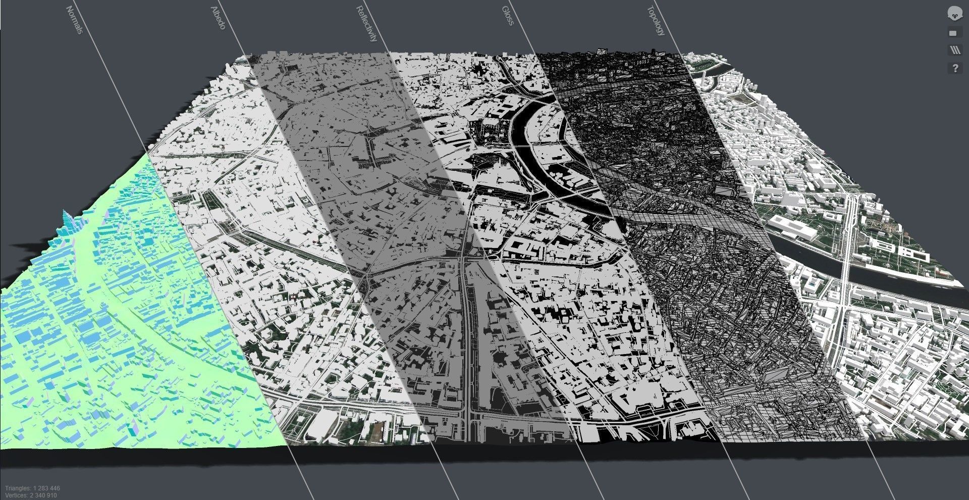 Cityscape Moscow The First Garden Ring 3D model_19