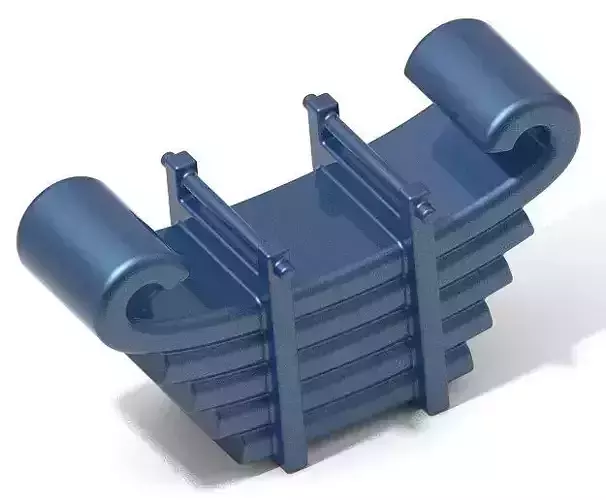 Kids Engineering Leaf Spring 3D print model