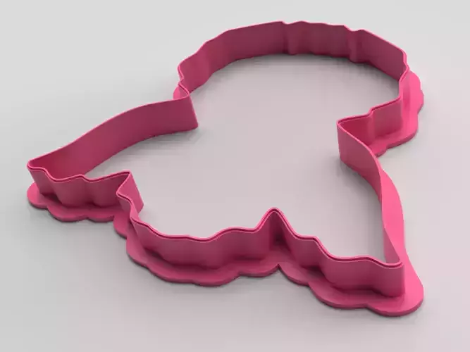 Cookie cutter - Angel 3D print model