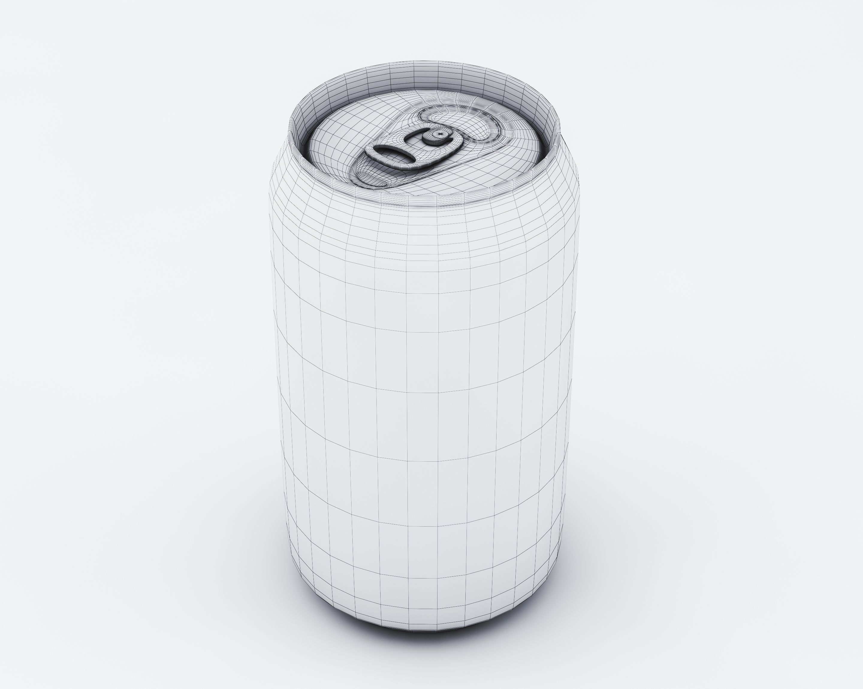 Beverage can Free 3D model_1
