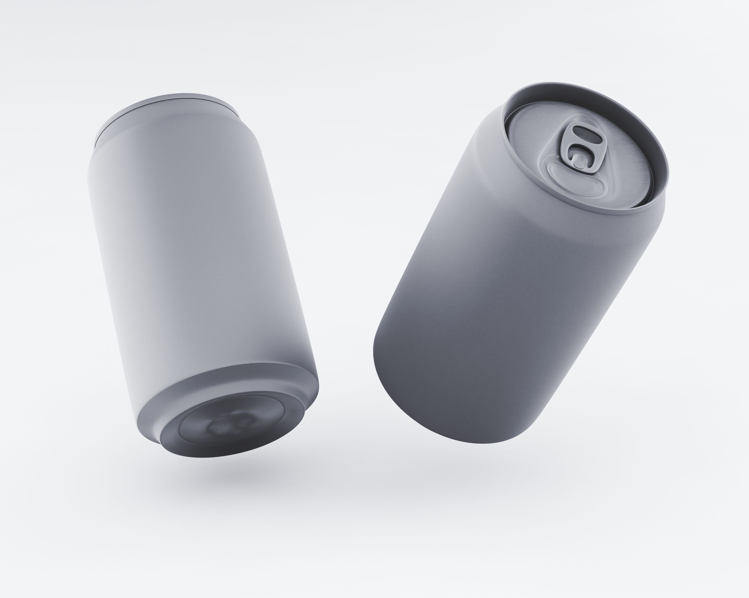 Beverage can Free 3D model_3