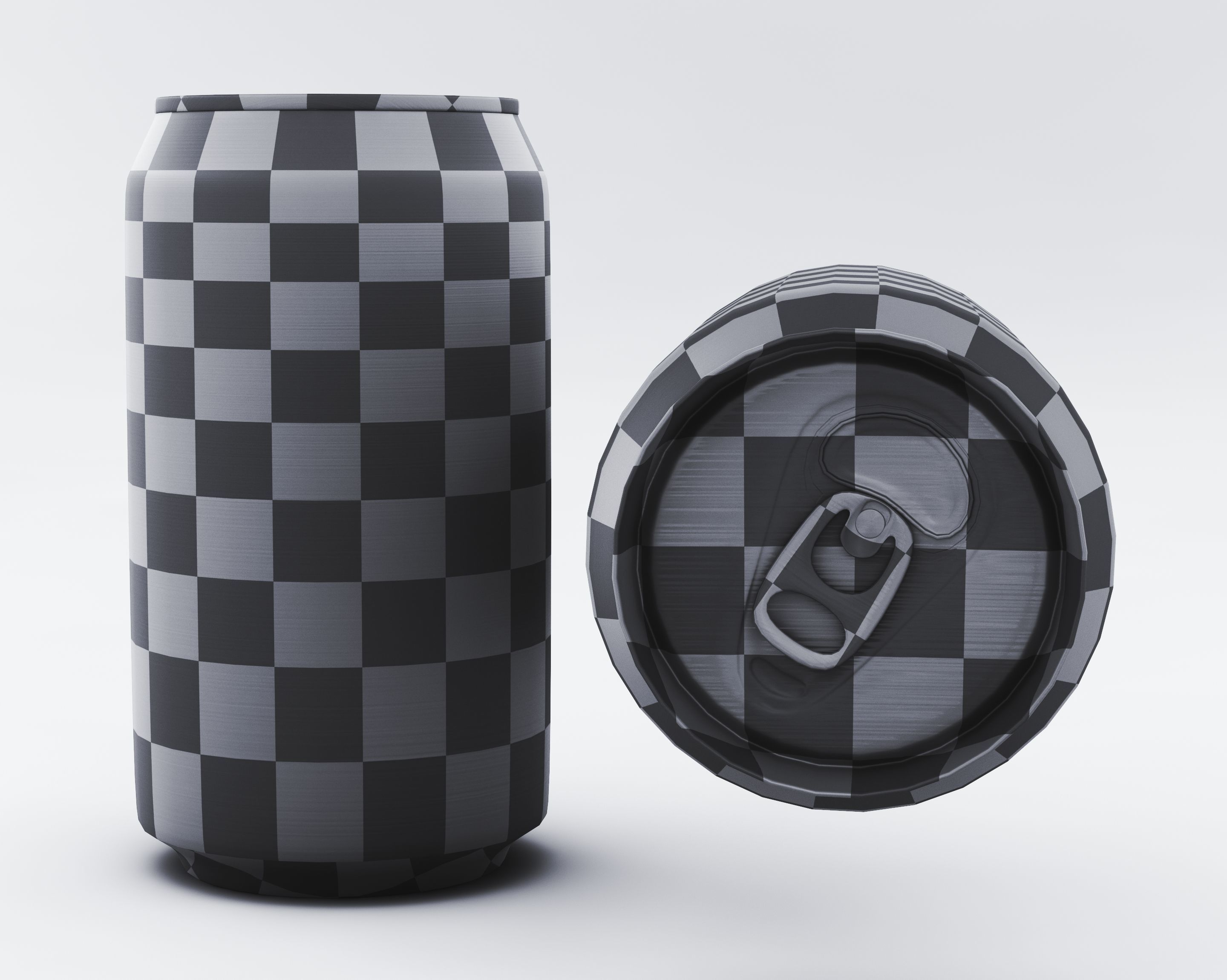 Beverage can Free 3D model_4