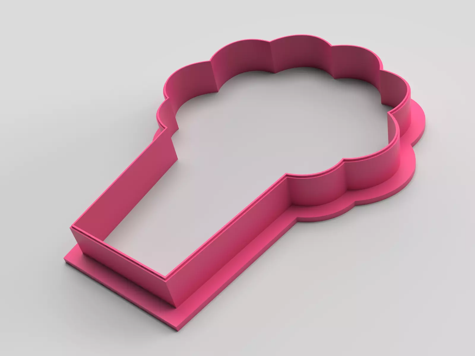Cookie cutter - Popcorn 3D print model_0