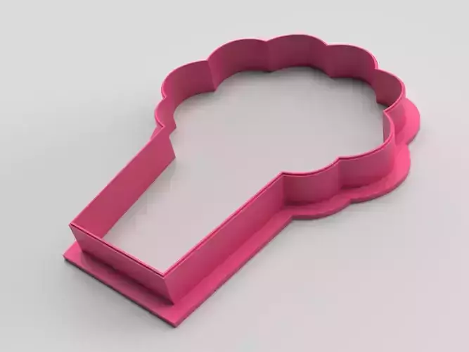 Cookie cutter - Popcorn 3D print model