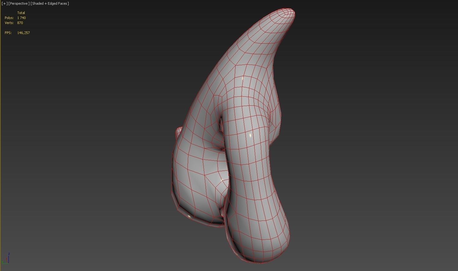 Jean Arp Star in a Dream abstract sculpture 3D model_10