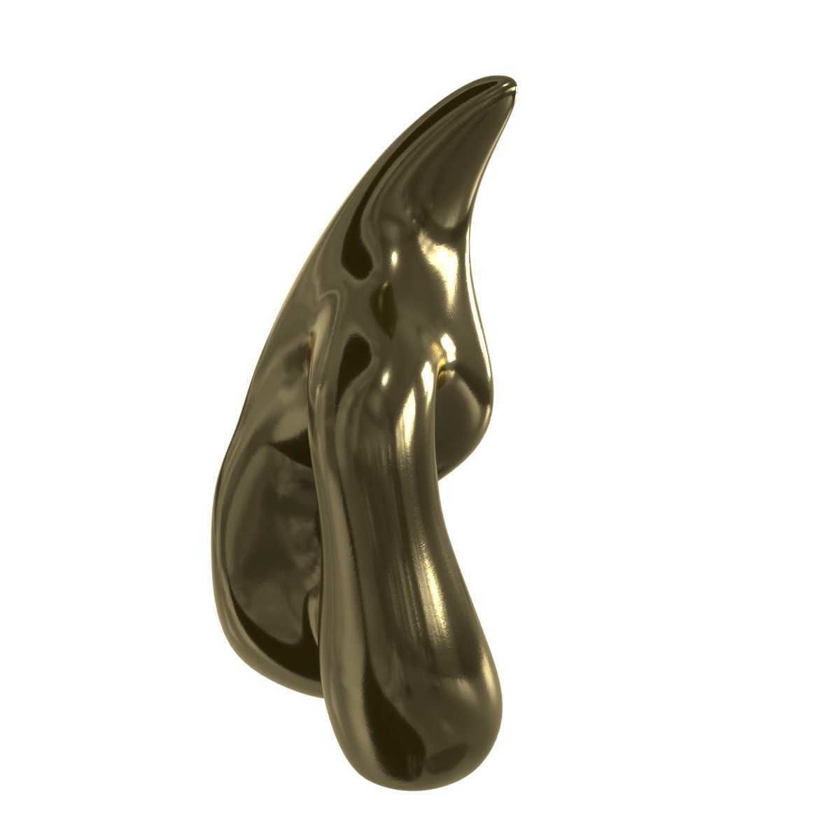 Jean Arp Star in a Dream abstract sculpture 3D model_2