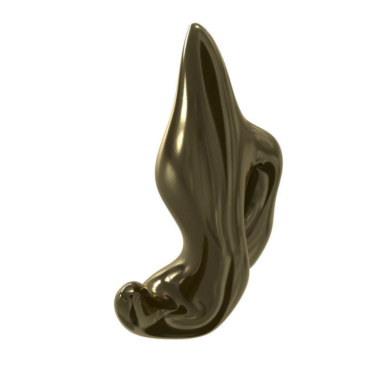 Jean Arp Star in a Dream abstract sculpture 3D model_4
