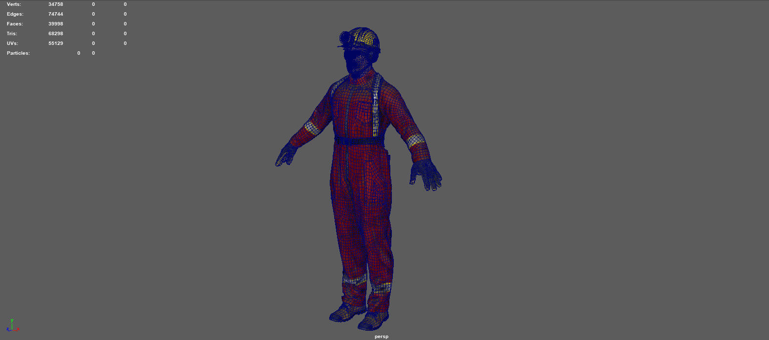 MINER MAN 3D model_10