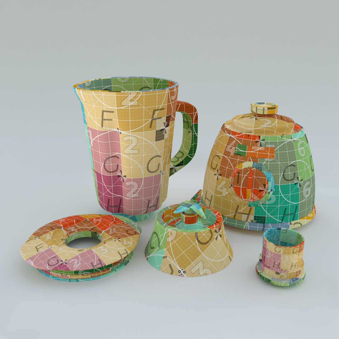 Blender Kitchen 3D model_6