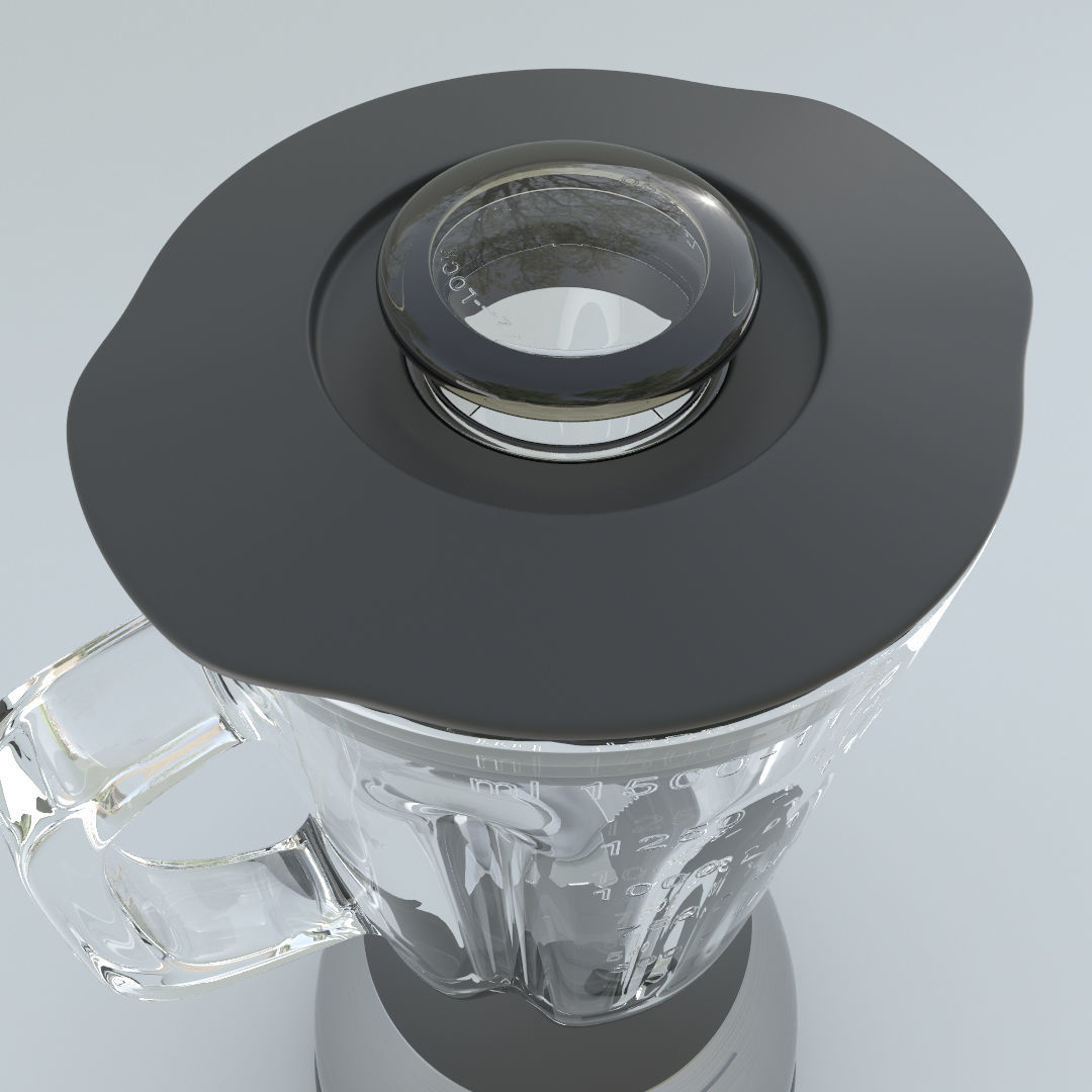 Blender Kitchen 3D model_4