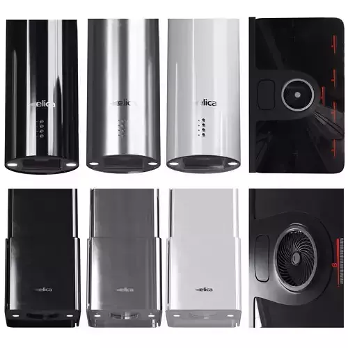 Elica island hood and hob